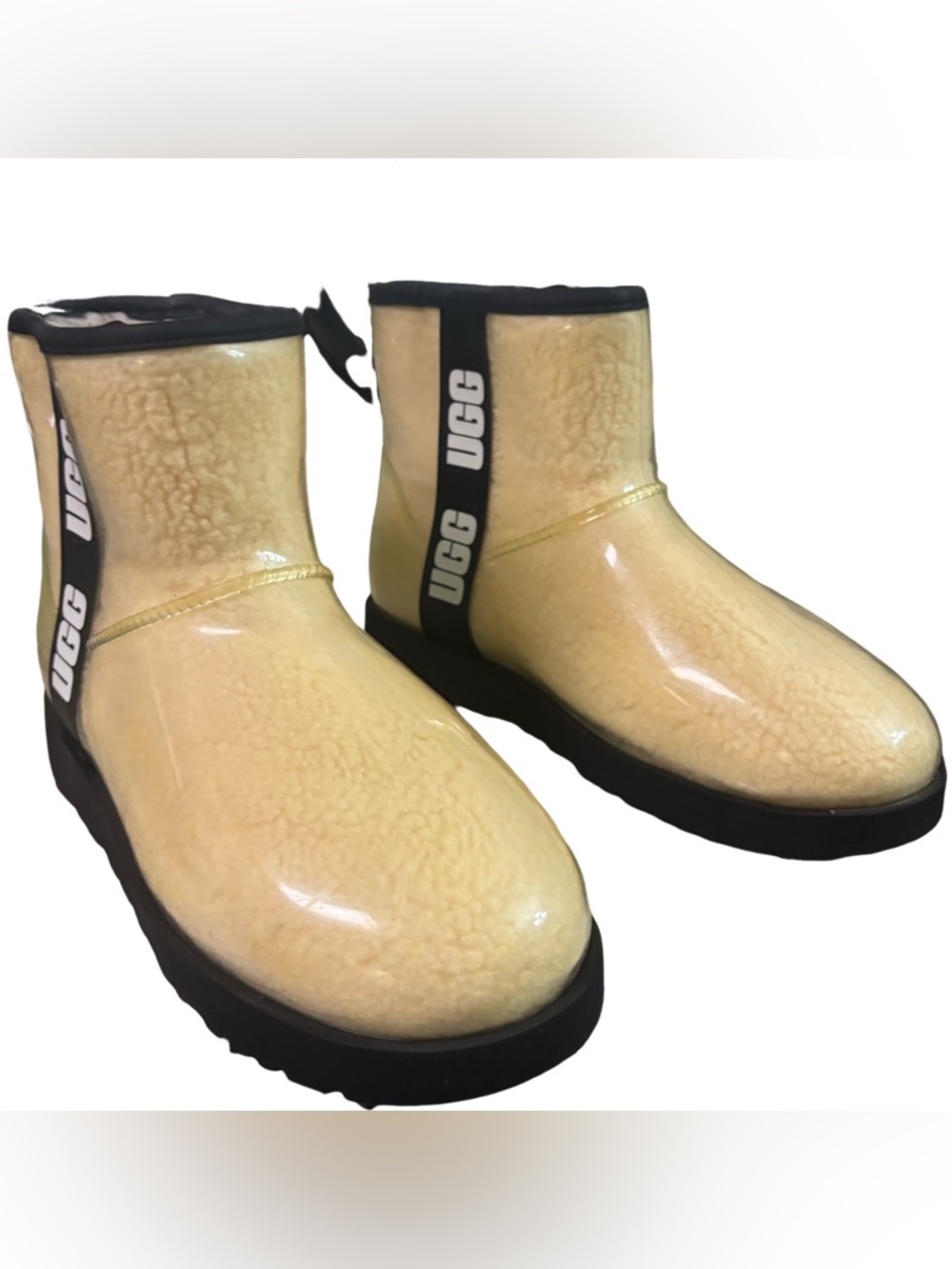 UGG AVA CLEAR RAIN BOOT SIZE 10